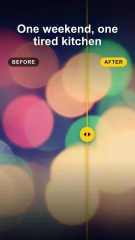 Before and after video maker AI video template preview