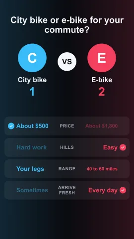 Comparison video AI video template preview