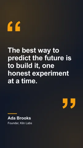 Quote video maker AI video template preview